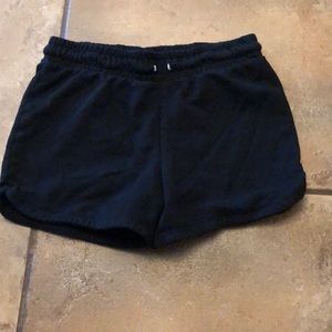 Black shorts